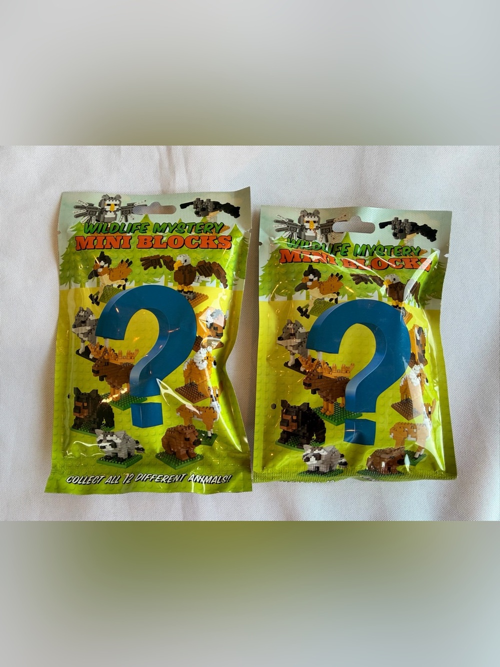 New Wildlife Mystery Mini Blocks Blind Bag - Set of 2